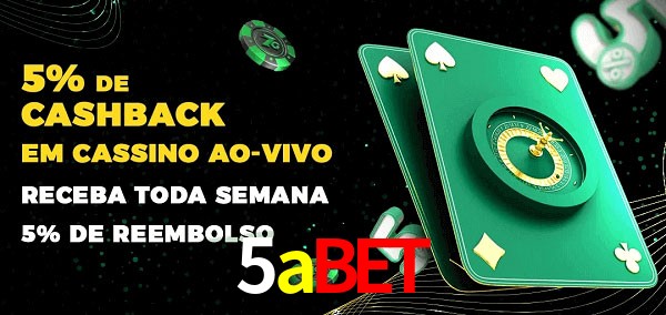 Promoções do cassino ao Vivo 5abet